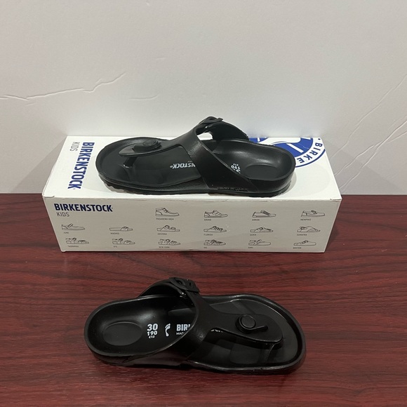 Birkenstock, Gizeh Eva, Kids Sandals, Black - Picture 5 of 8